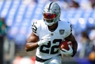 Alexander Mattison at Las Vegas Raiders vs. Baltimore Ravens - Source: Getty
